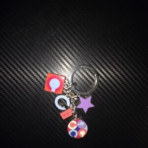 Coach Colorful Charm Keyring
